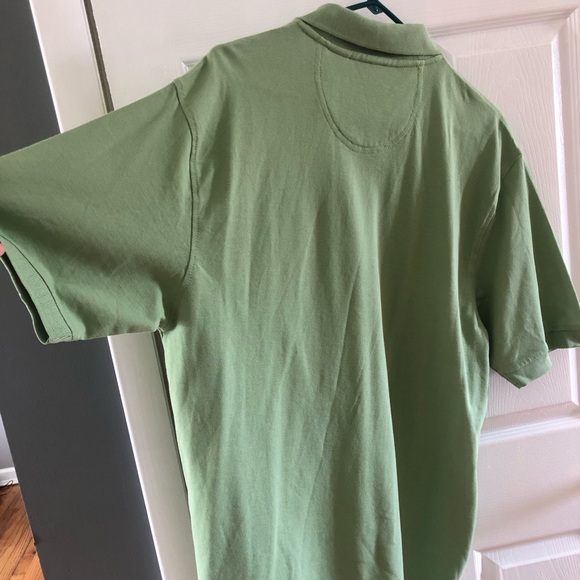 NEW Mens Green Izod Polo shirt size Large - Picture 4 of 8